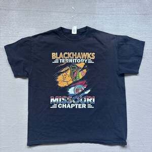 Chicago Blackhawks Territory Missouri Chapter Graphic T-Shirt